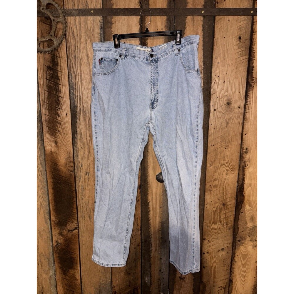 Bugle Boy  Light Wash Jeans 750 42W x 32L 90s Vintage